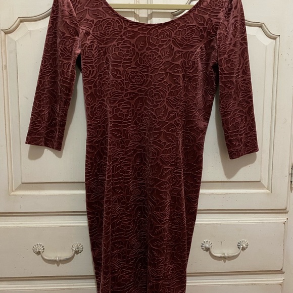 Urban Outfitters Velvet Dress - Picture 3 of 5